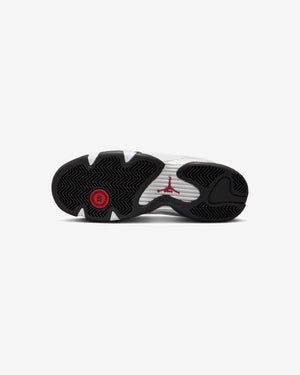 JORDAN GS AJ 14 RETRO - WHITE/ VARSITYRED/ BLACK