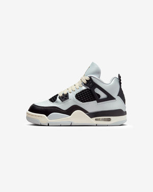 JORDAN GS AJ 4 RETRO - PUREPLATINUM/ METALLICGOLD