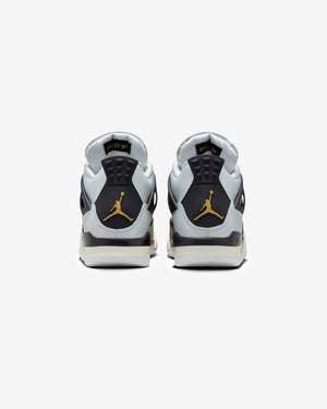 JORDAN GS AJ 4 RETRO - PUREPLATINUM/ METALLICGOLD