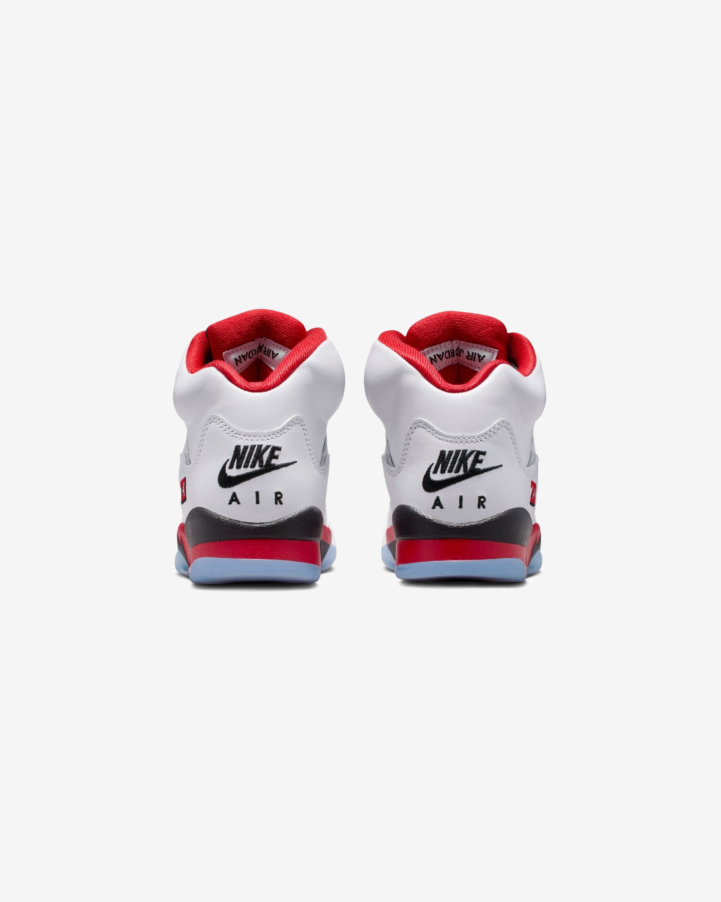 JORDAN GS AJ 5 RETRO - WHITE/ FIRERED/ BLACK