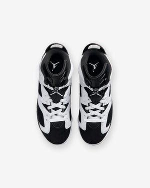 JORDAN GS AJ 6 RETRO - WHITE/ BLACK – Undefeated