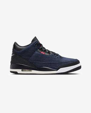 JORDAN X LEVI'S® AJ 3 RETRO - INDIGO/ GYM RED – Undefeated