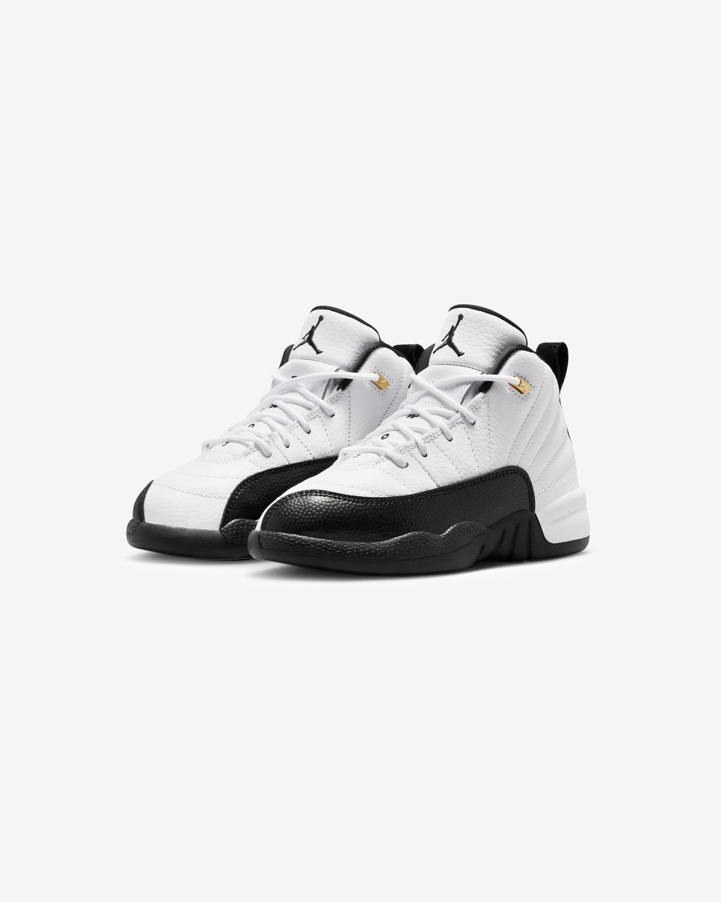 JORDAN PS AJ 12 RETRO - WHITE/ BLACK/ TAXI - JORDAN PS AJ 12 RETRO - WHITE/ BLACK/ TAXI