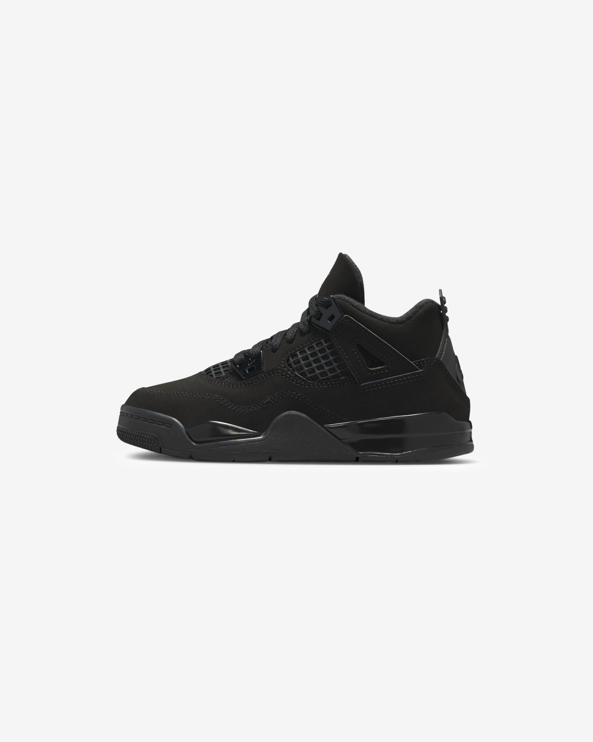 JORDAN PS AJ 4 RETRO - BLACK/ LTGRAPHITE