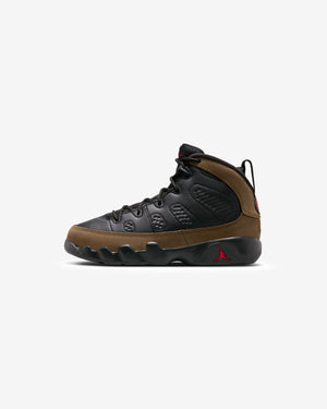 JORDAN PS AJ 9 RETRO - BLACK/ TRUERED/ LIGHTOLIVE