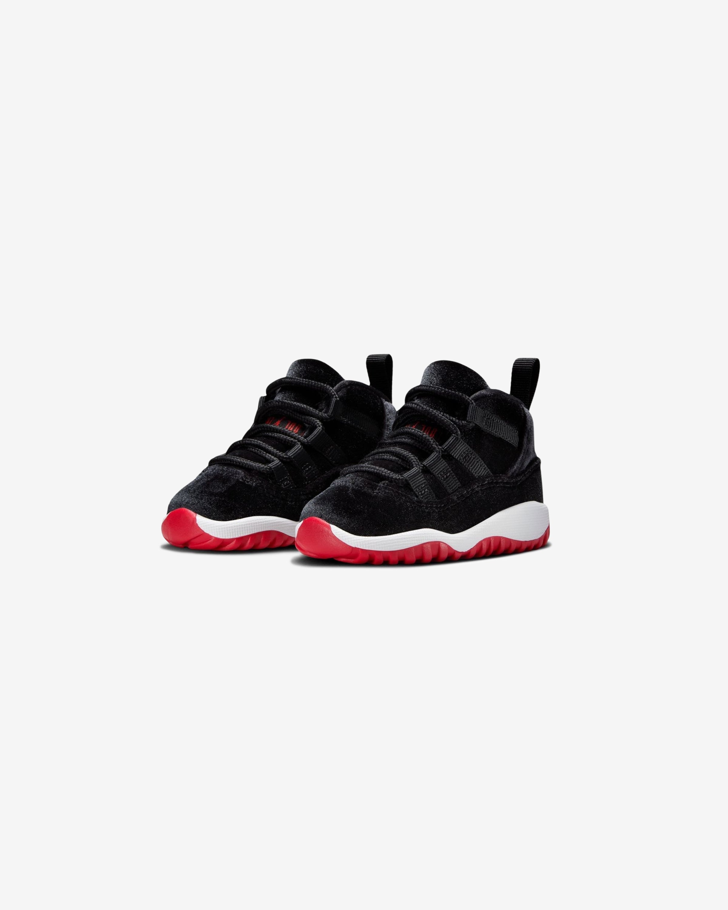 JORDAN TD AJ 11 RETRO BLACK/ GYMRED/ WHITE