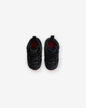 JORDAN TD AJ 11 RETRO BLACK/ GYMRED/ WHITE