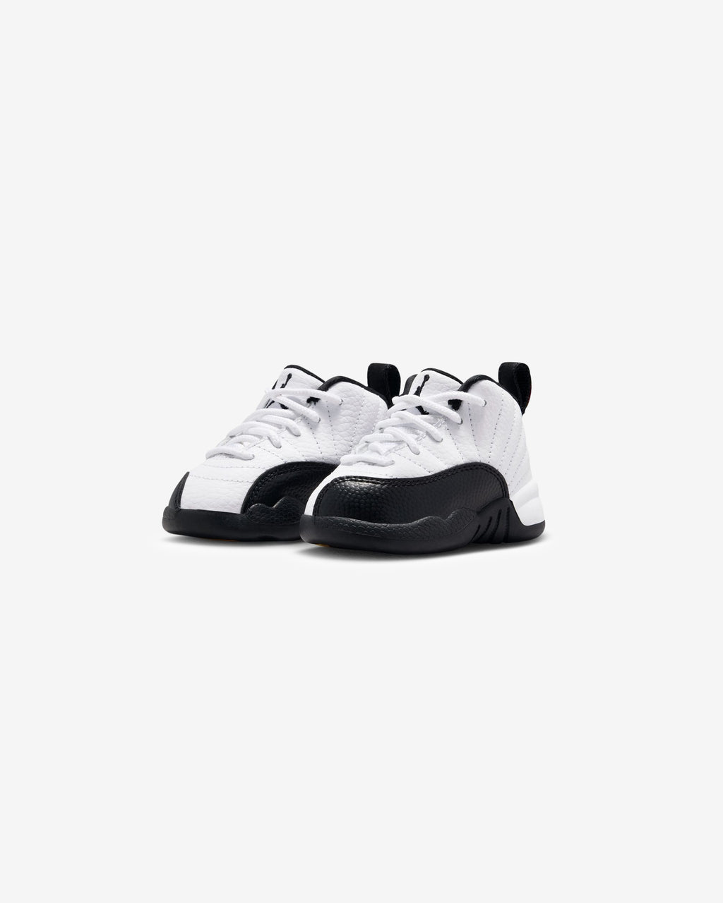 JORDAN TD AJ 12 RETRO - WHITE/ BLACK/ TAXI - JORDAN TD AJ 12 RETRO - WHITE/ BLACK/ TAXI