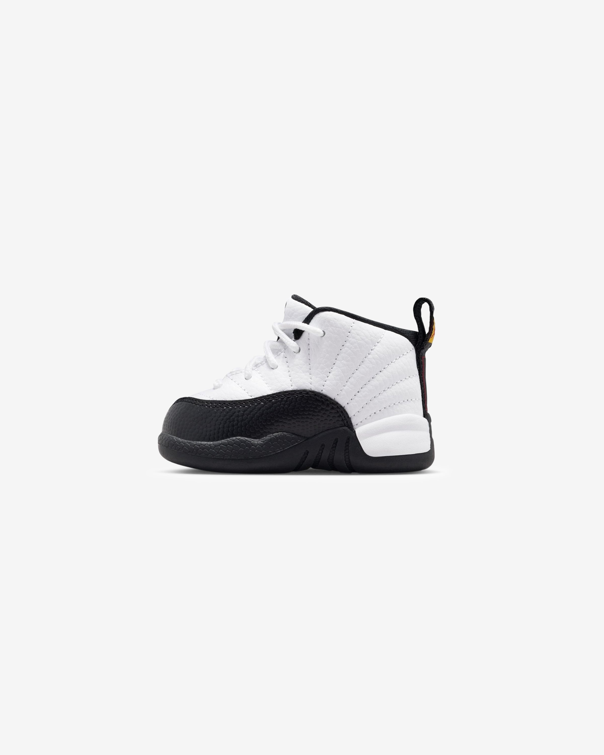 JORDAN TD AJ 12 RETRO - WHITE/ BLACK/ TAXI
