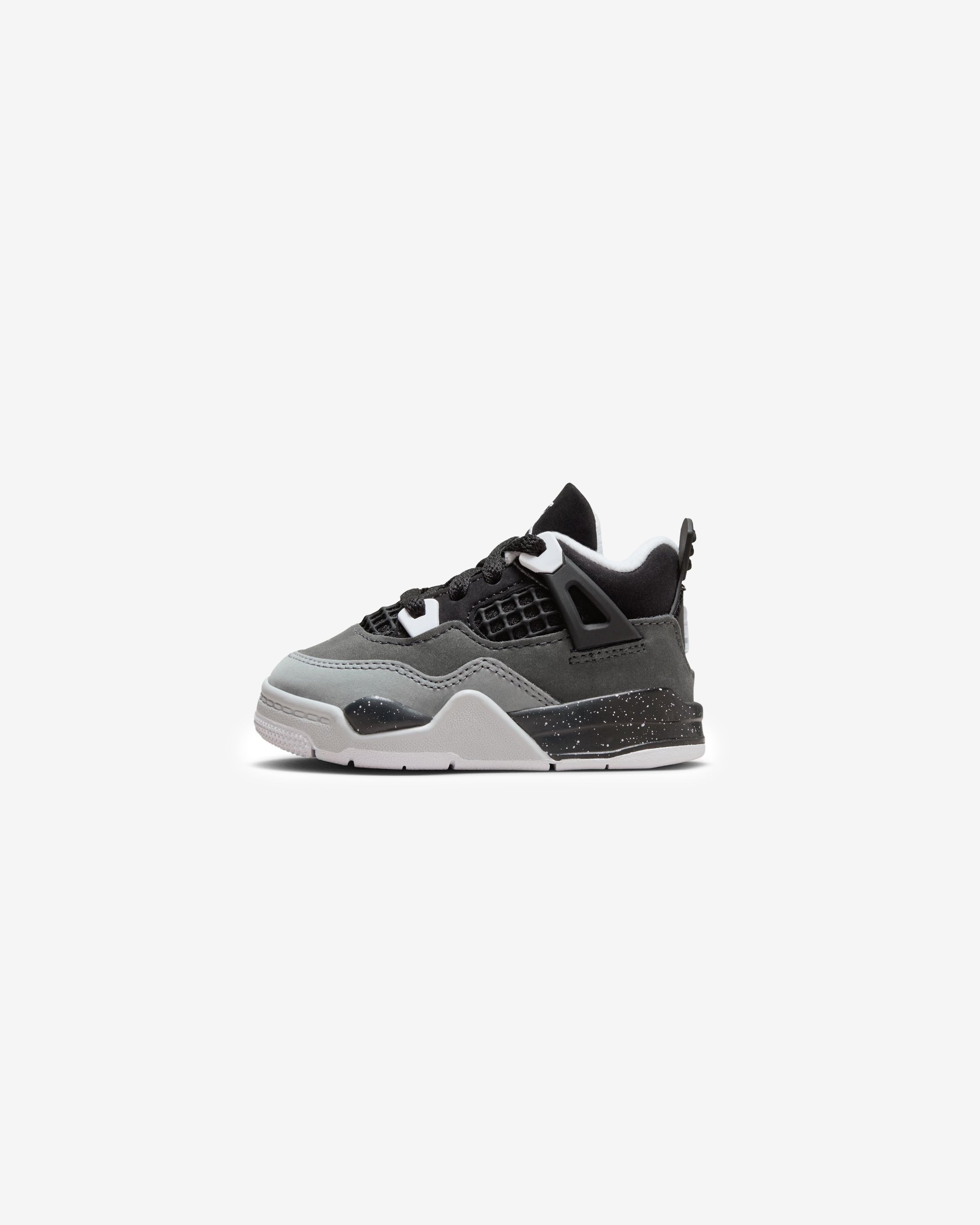 JORDAN TD AJ 4 RETRO BLACK WHITE ANTHRACITE Undefeated