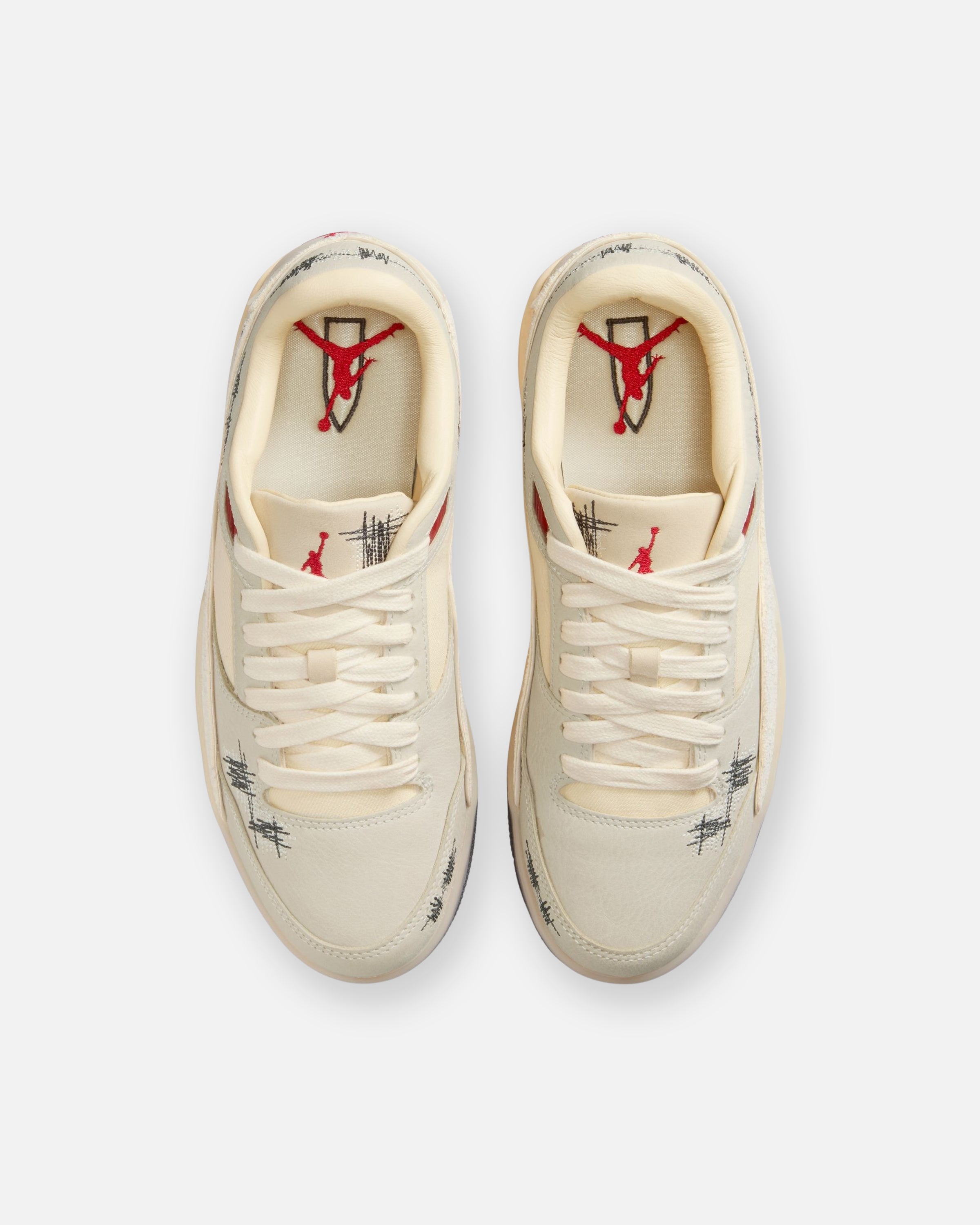JORDAN X WDW WOMEN'S FLIGHT COURT - COCONUTMILK/ VARSITYRED