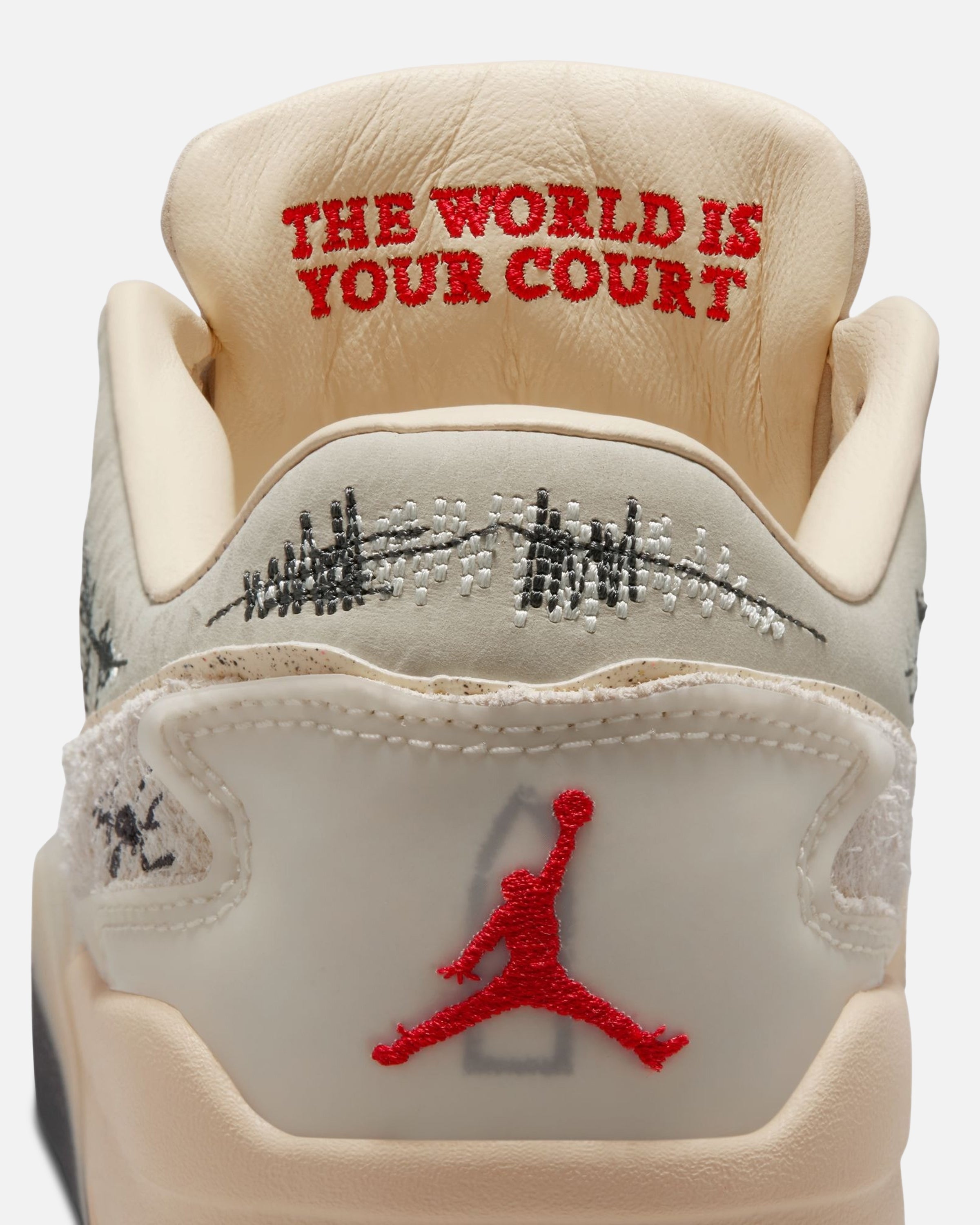 JORDAN X WDW WOMEN'S FLIGHT COURT - COCONUTMILK/ VARSITYRED