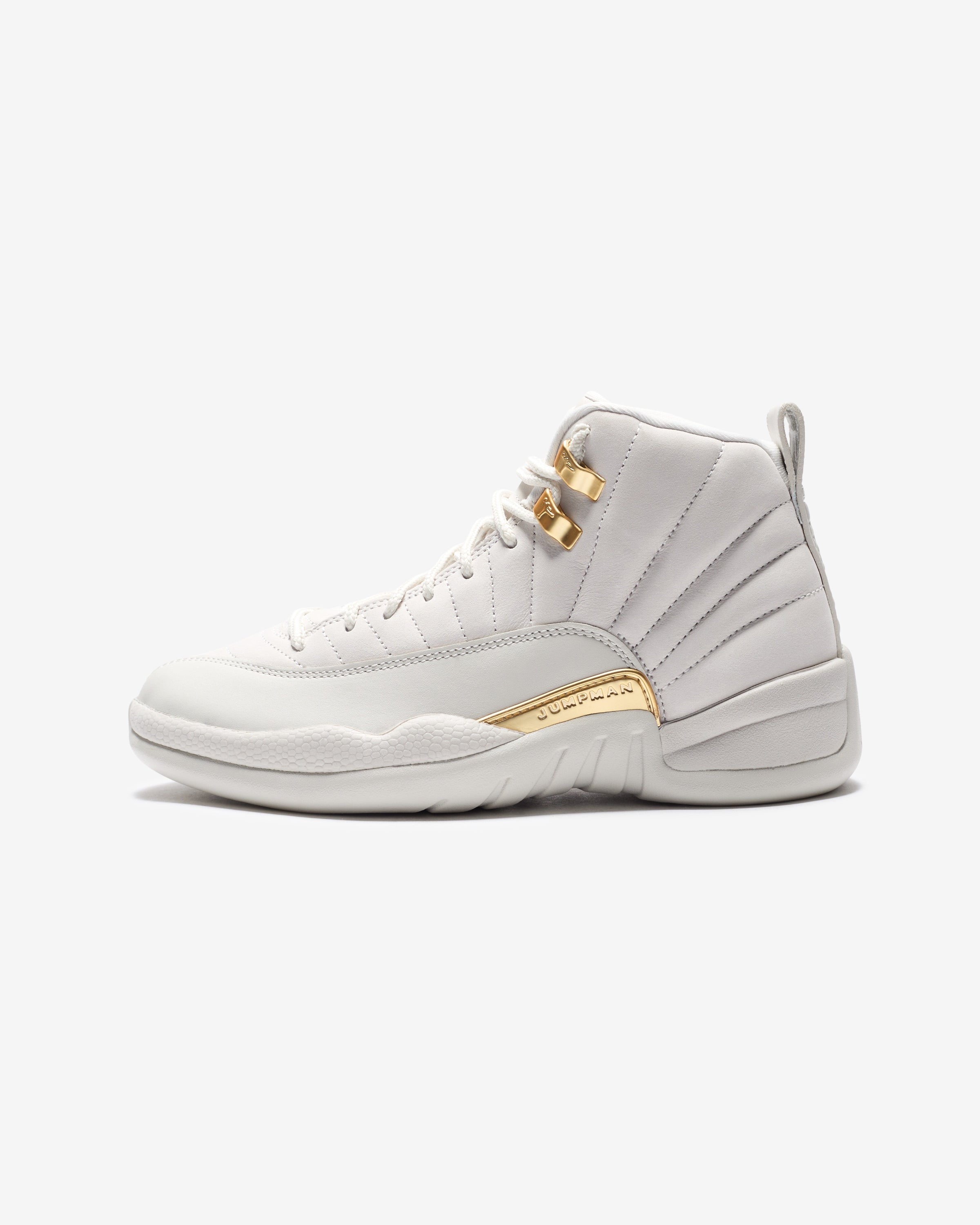 JORDAN WOMEN'S AJ 12 RETRO - PHANTOM/ METALLICGOLD