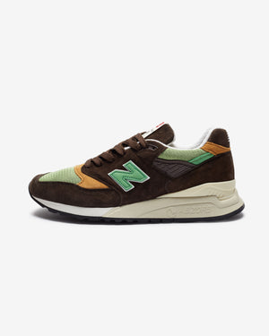 NEW BALANCE "MADE IN USA" 998 - BROWN