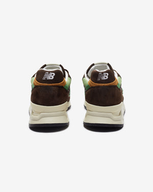 NEW BALANCE "MADE IN USA" 998 - BROWN