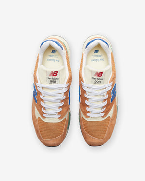 NEW BALANCE "MADE IN USA" 998 - ORANGE