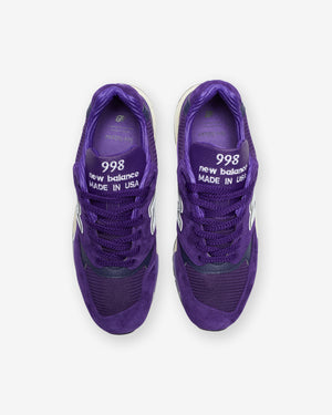 NEW BALANCE "MADE IN USA" 998 - PURPLE