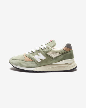 NEW BALANCE "MADE IN USA" 998 - OLIVE