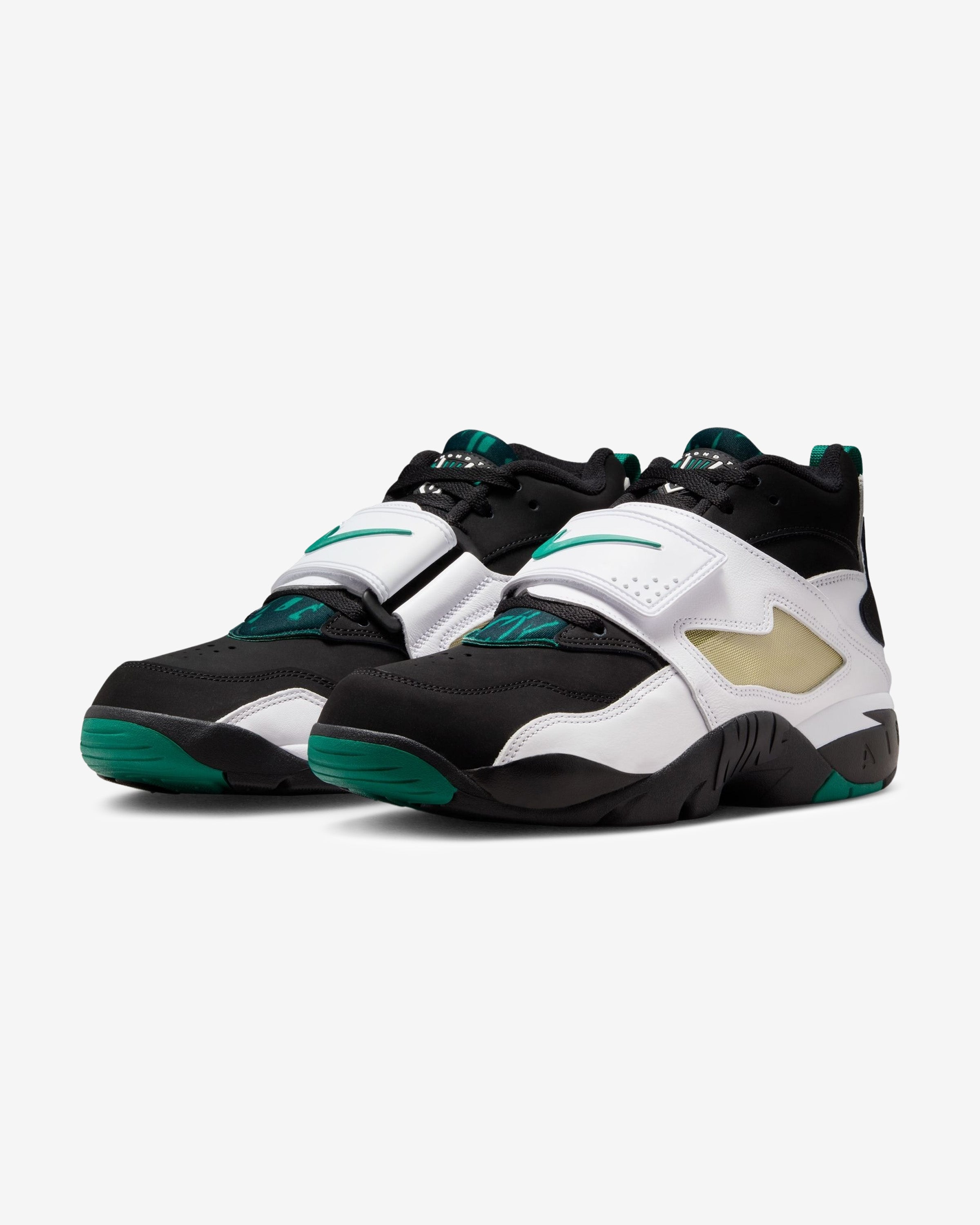NIKE AIR DIAMOND TURF 93 - BLACK/ MYSTICGREEN