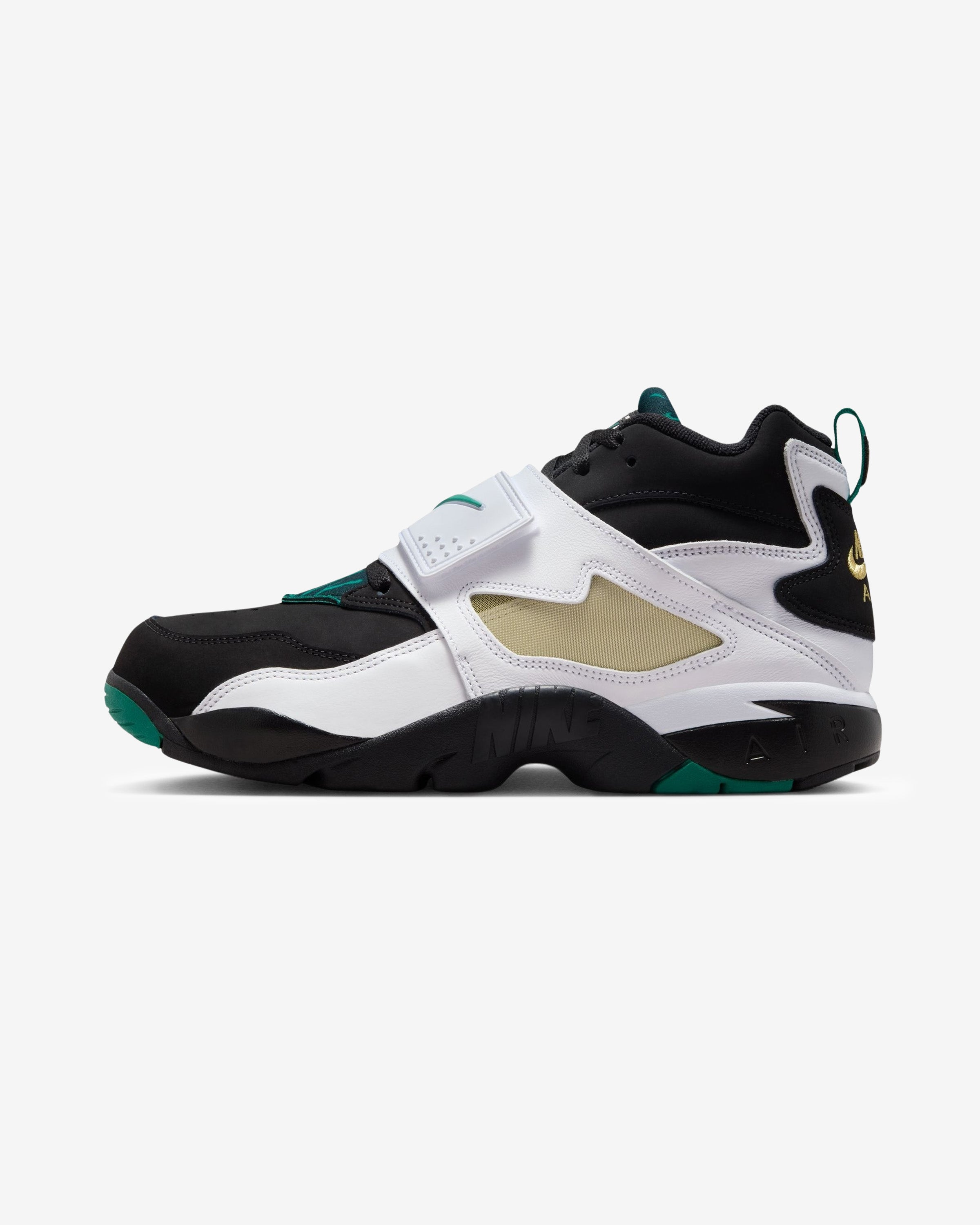 NIKE AIR DIAMOND TURF 93 - BLACK/ MYSTICGREEN