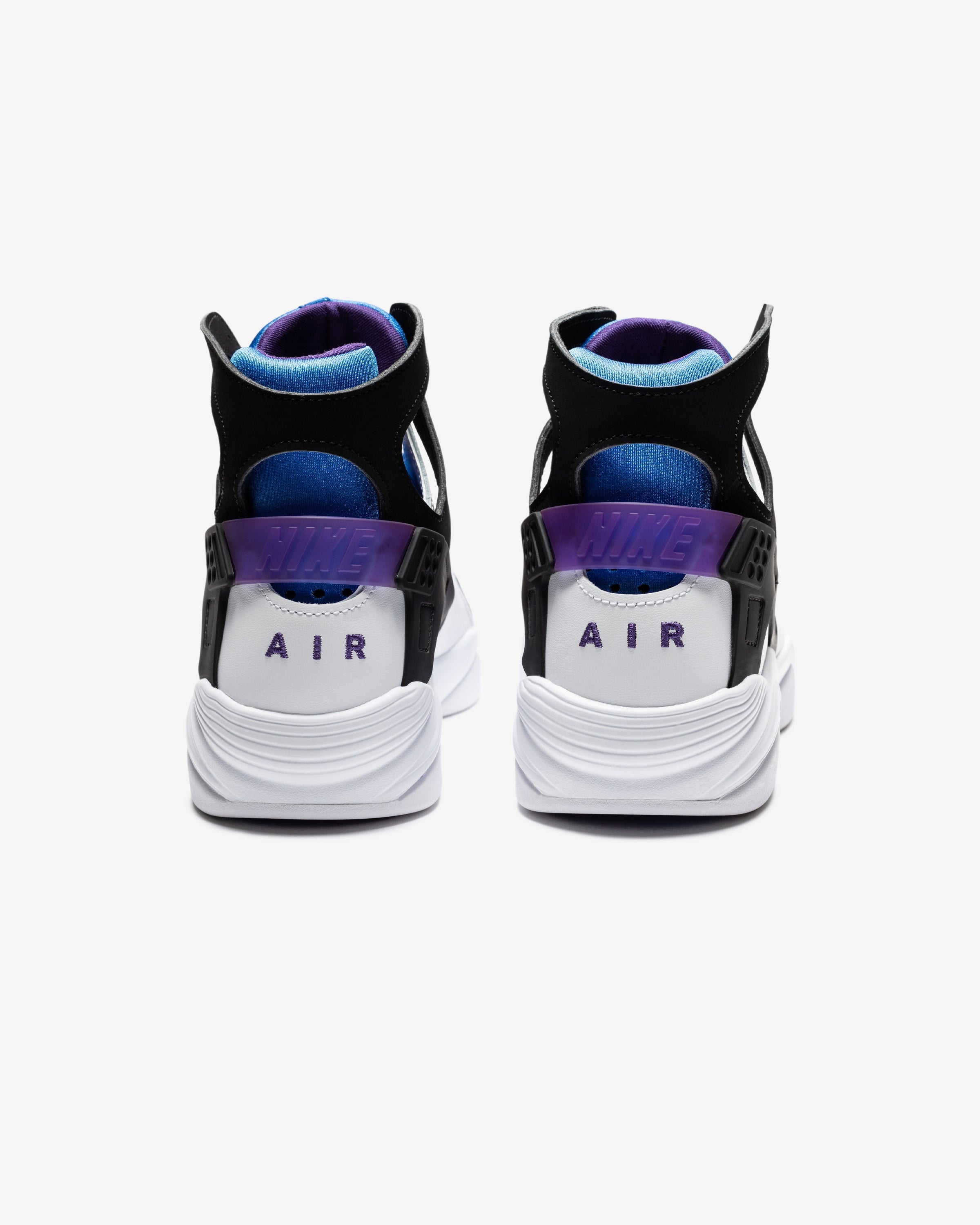 NIKE AIR FLIGHT HUARACHE - WHITE/ VARSITYPURPLE/ ROYALBLUE â Undefeated