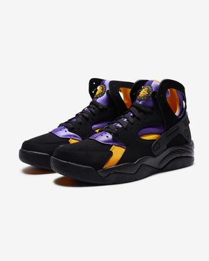 NIKE AIR FLIGHT HUARACHE - BLACK/ VARSITYPURPLE/ DELSOL