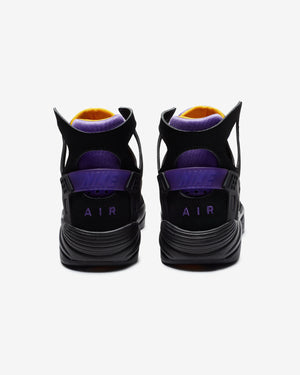 NIKE AIR FLIGHT HUARACHE - BLACK/ VARSITYPURPLE/ DELSOL