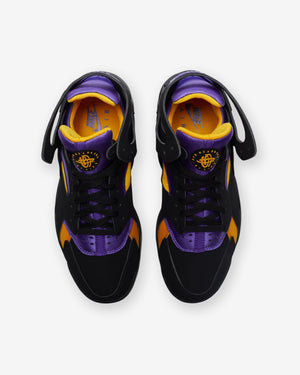 NIKE AIR FLIGHT HUARACHE - BLACK/ VARSITYPURPLE/ DELSOL