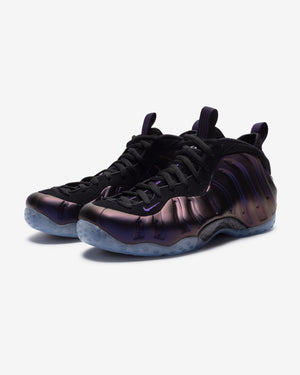 NIKE AIR FOAMPOSITE ONE - BLACK/ VARSITYPURPLE