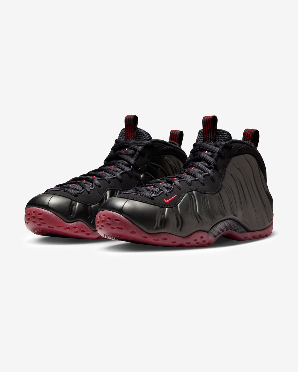 NIKE AIR FOAMPOSITE ONE - BLACK/ VARSITYRED - NIKE AIR FOAMPOSITE ONE - BLACK/ VARSITYRED
