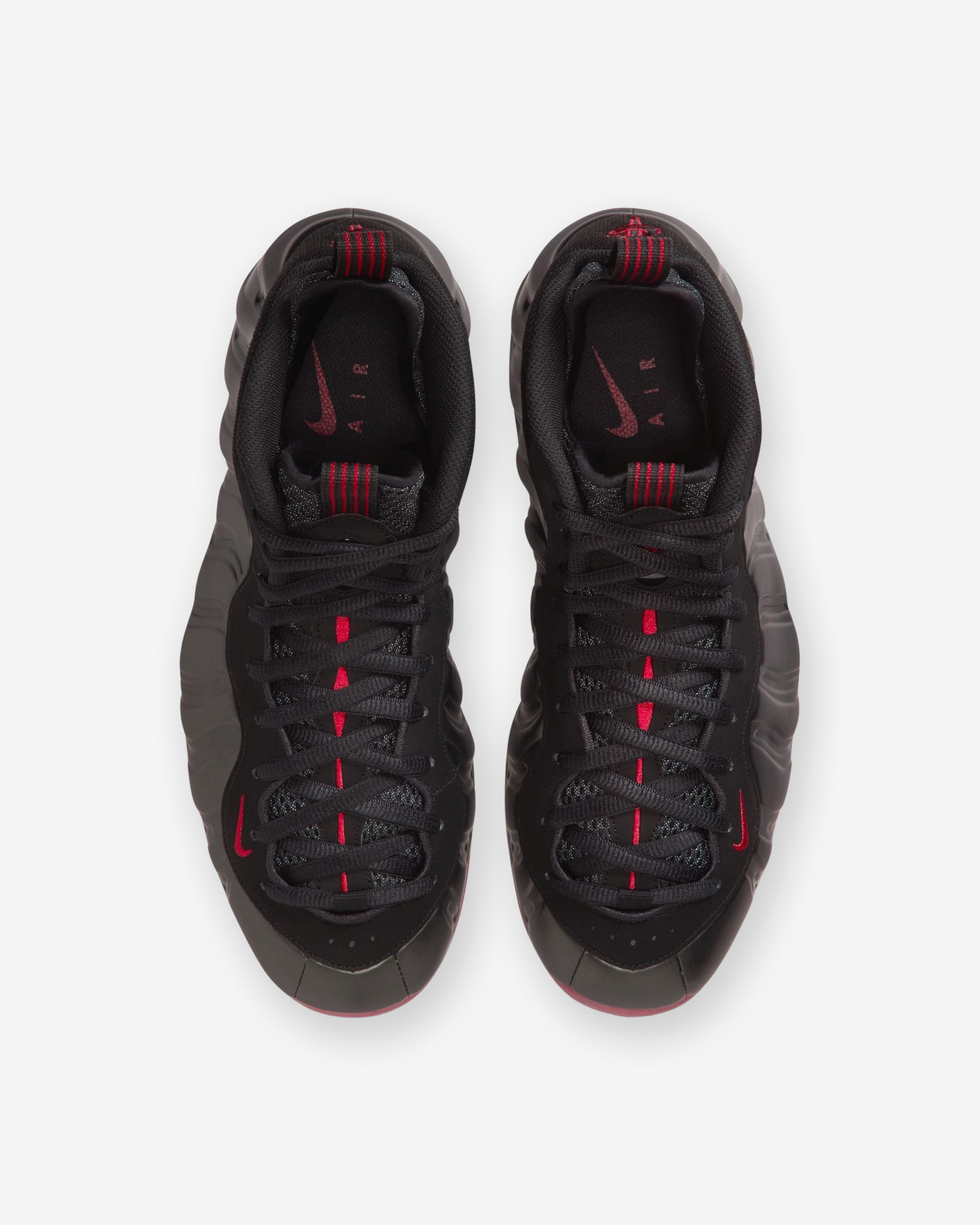 NIKE AIR FOAMPOSITE ONE - BLACK/ VARSITYRED