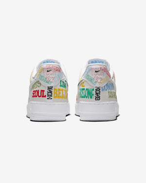 NIKE AIR FORCE 1 '07 LV8 'WORLD TOUR' - WHITE – Undefeated
