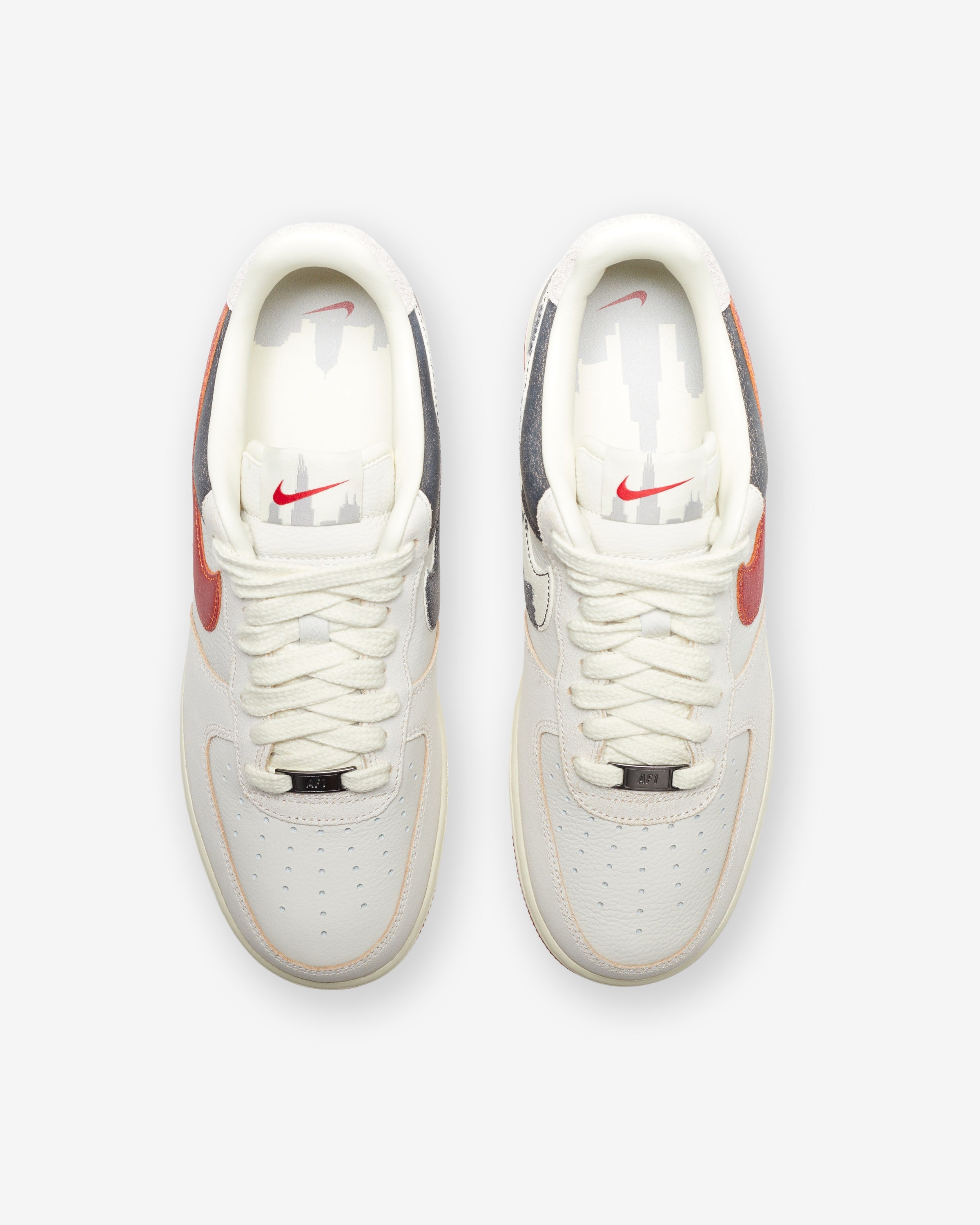 NIKE AIR FORCE 1 '07 PRM - SUMMITWHITE/ GYMRED/ COCONUTMILK