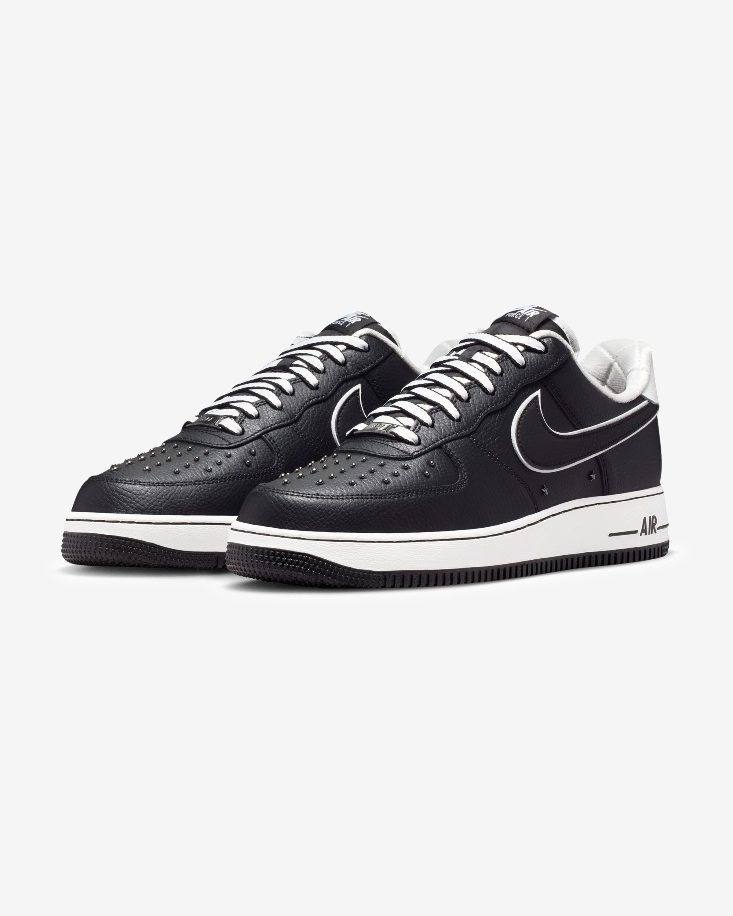 NIKE AIR FORCE 1 '07 PRM - BLACK/ SUMMITWHITE