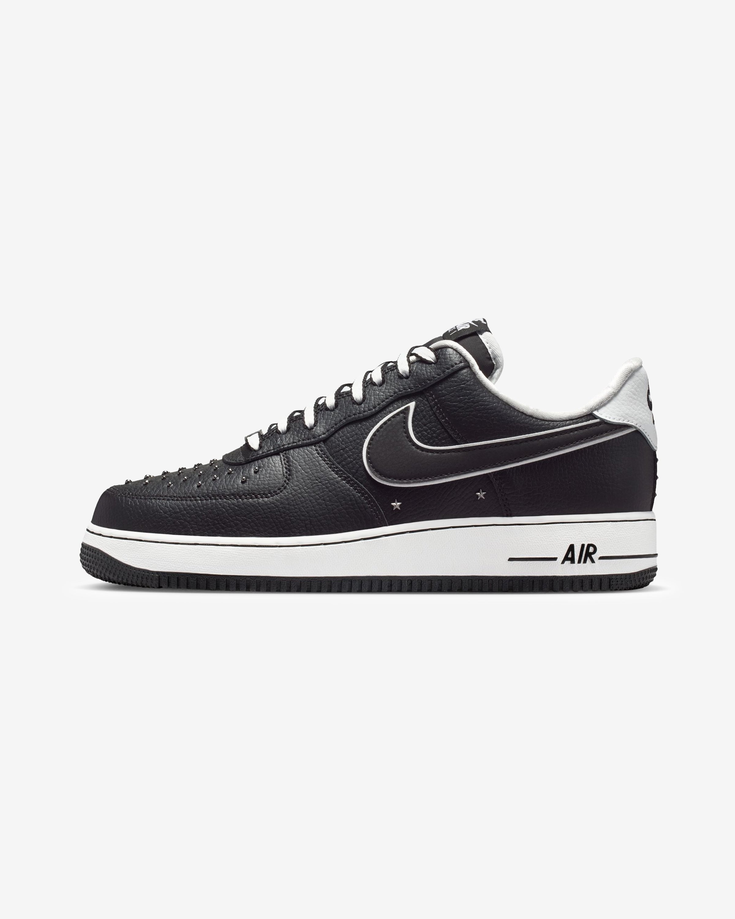 NIKE AIR FORCE 1 '07 PRM - BLACK/ SUMMITWHITE