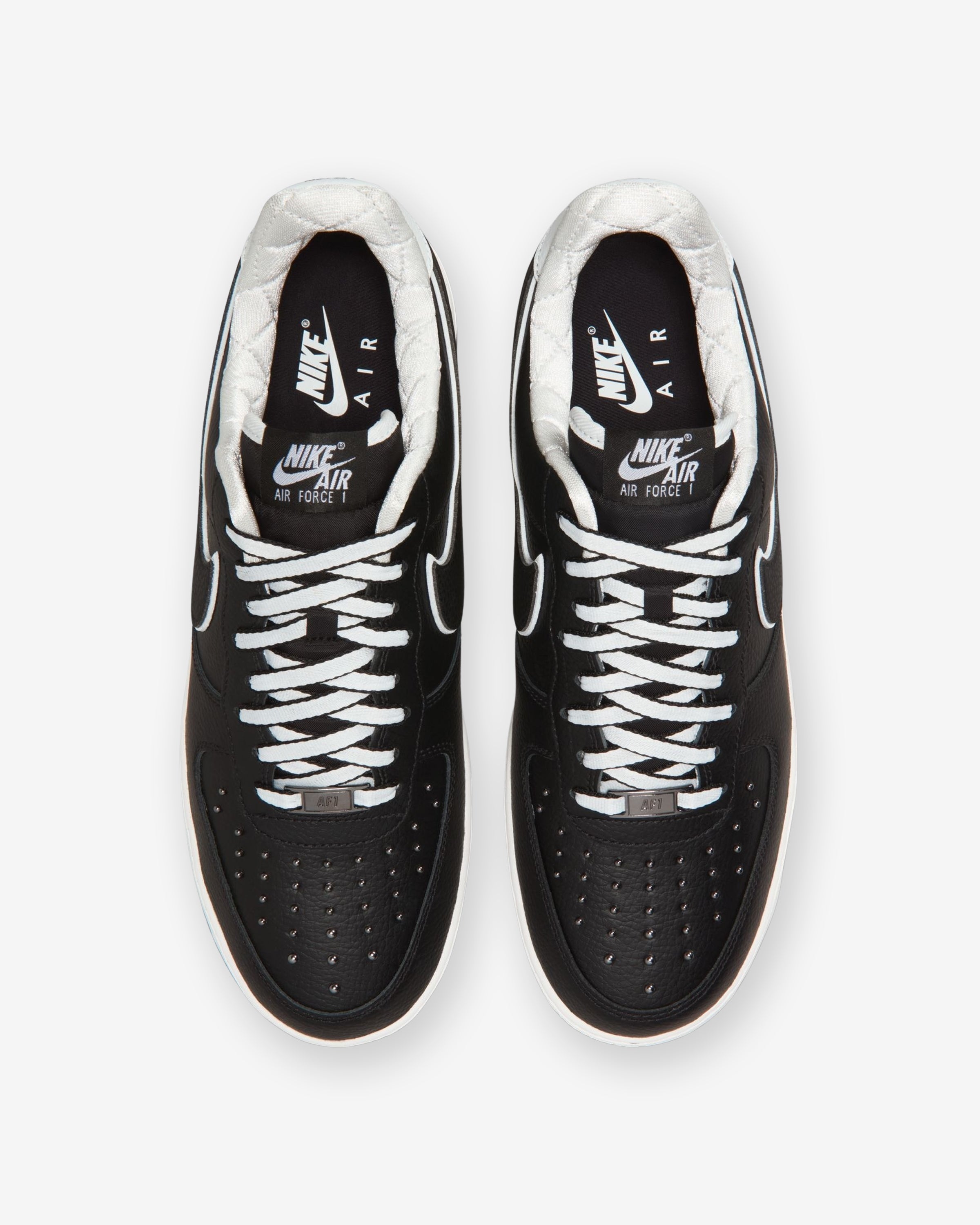 NIKE AIR FORCE 1 '07 PRM - BLACK/ SUMMITWHITE