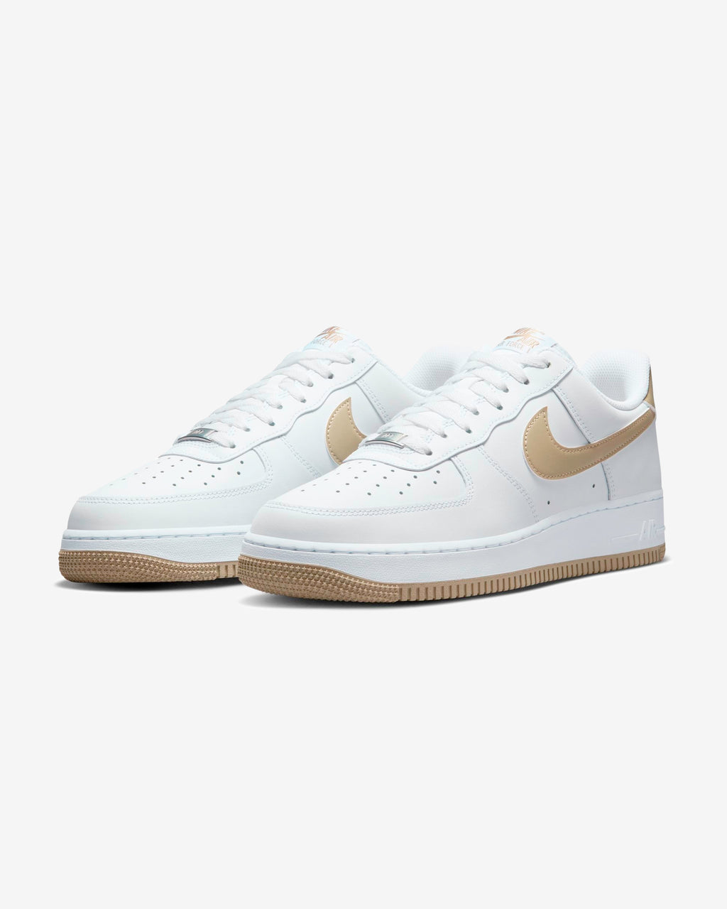 NIKE AIR FORCE 1 '07 - WHITE/ NEUTRALOLIVE - NIKE AIR FORCE 1 '07 - WHITE/ NEUTRALOLIVE