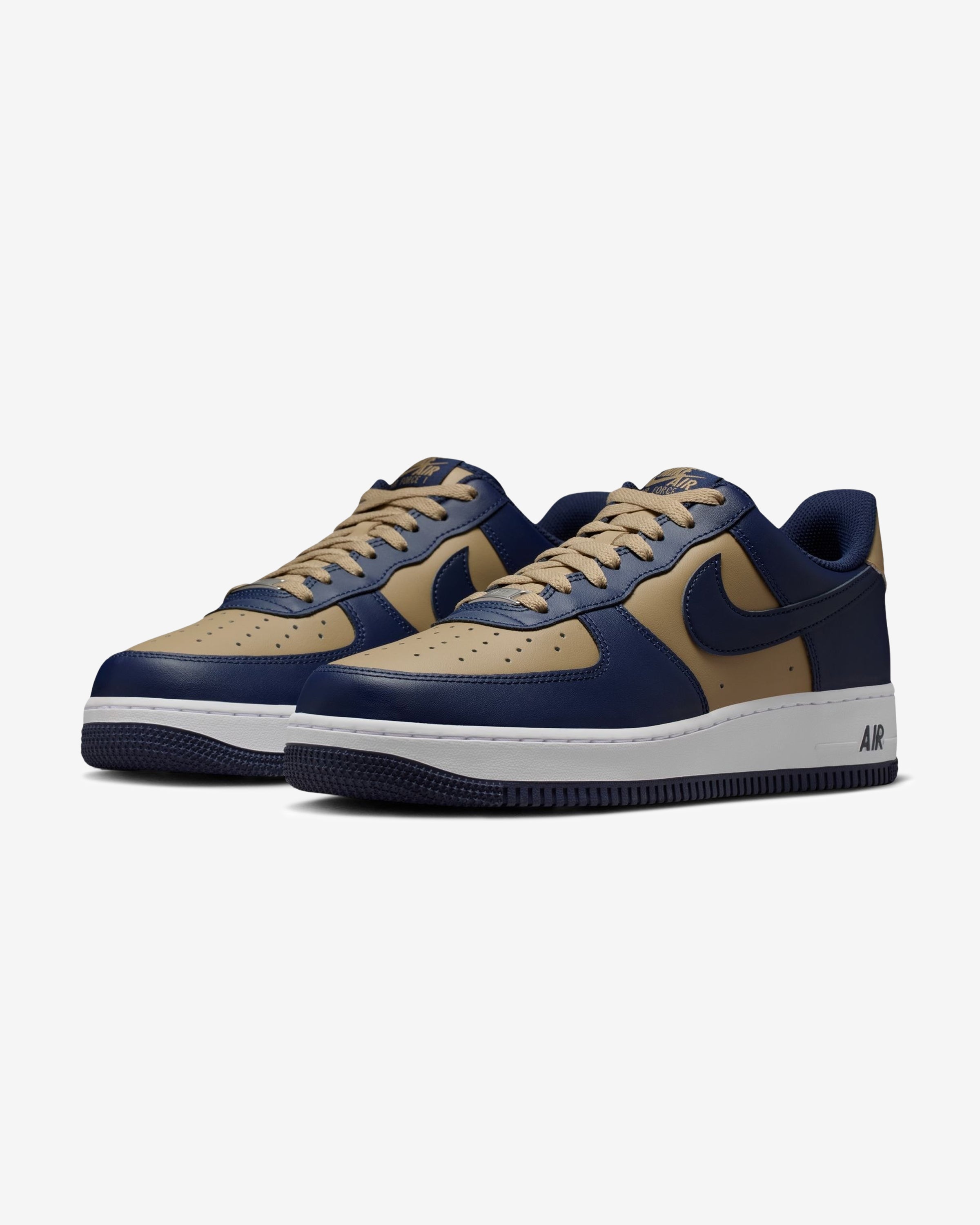 NIKE AIR FORCE 1 '07 - PARACHUTEBEIGE/ OBSIDIAN/ WHITE – Undefeated