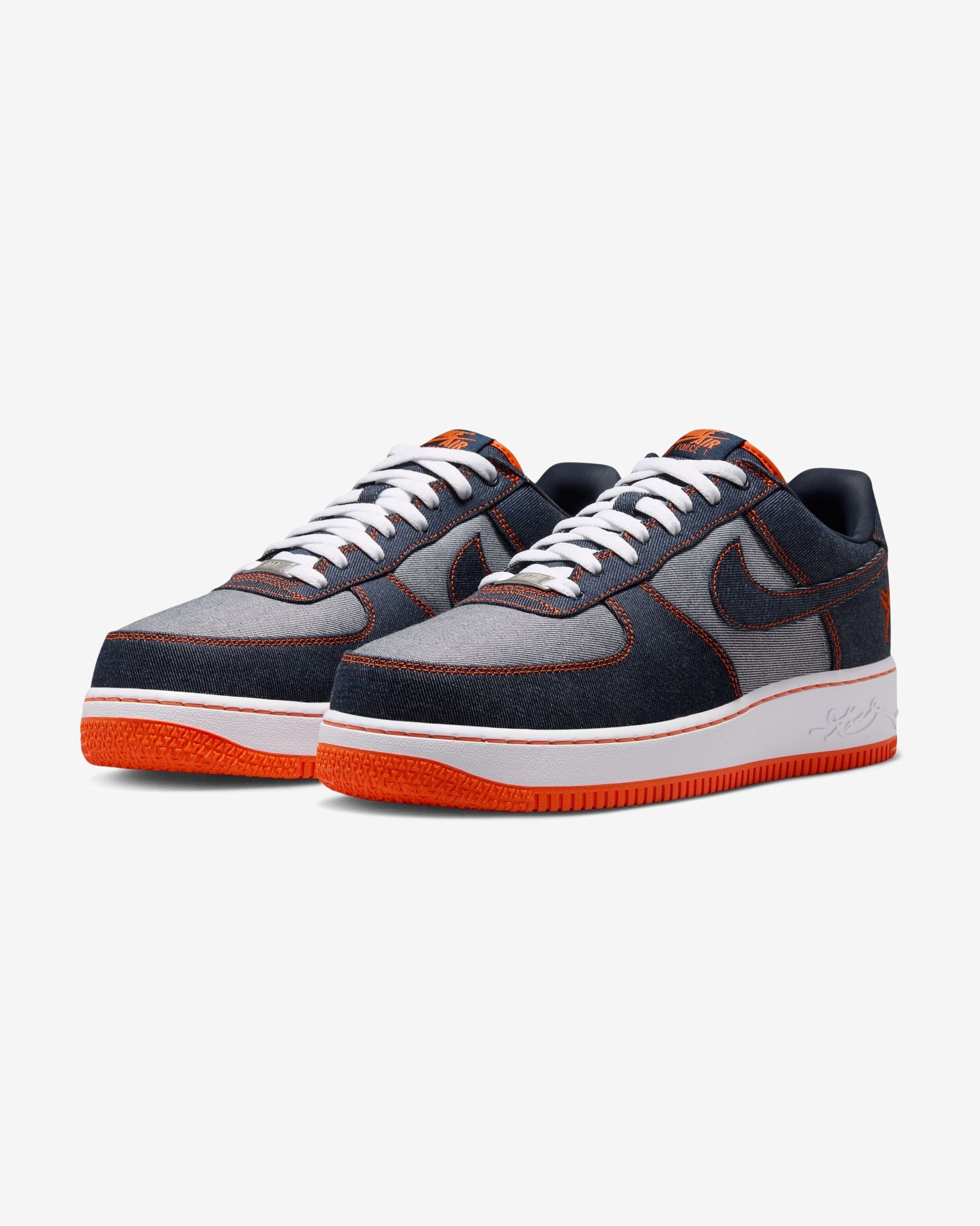 NIKE AIR FORCE 1 LOW PROTRO - OBSIDIAN/ SAFETY ORANGE – Undefeated NIKE AIR FORCE 1 LOW PROTRO - OBSIDIAN/ SAFETY ORANGE – Undefeated
