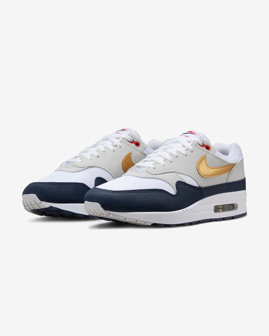 NIKE AIR MAX 1 - OBSIDIAN/ METALLICGOLD/ WHITE - NIKE AIR MAX 1 - OBSIDIAN/ METALLICGOLD/ WHITE