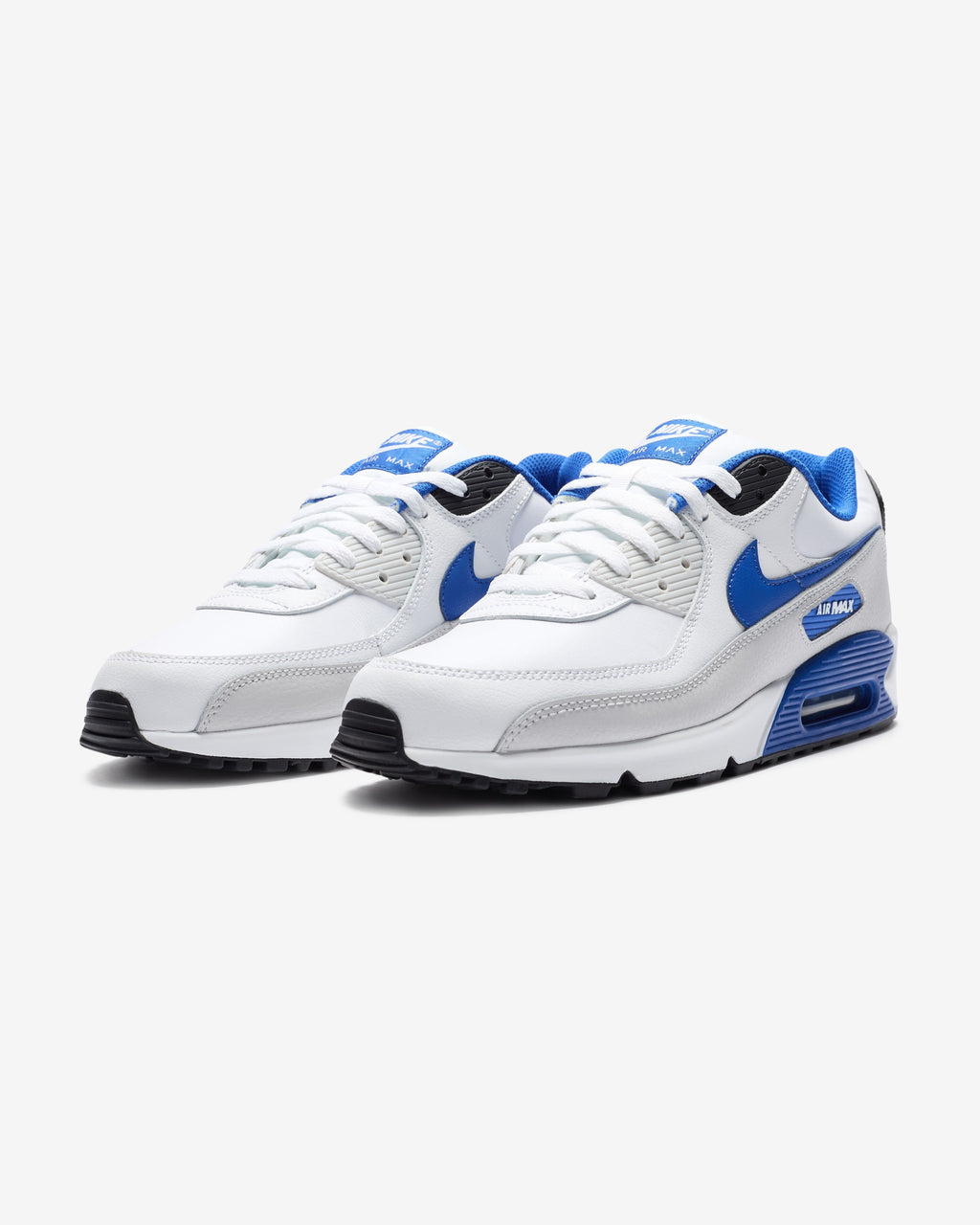 NIKE AIR MAX 90 LTR - WHITE/ GAMEROYAL/ PHOTONDUST/ BLACK - NIKE AIR MAX 90 LTR - WHITE/ GAMEROYAL/ PHOTONDUST/ BLACK