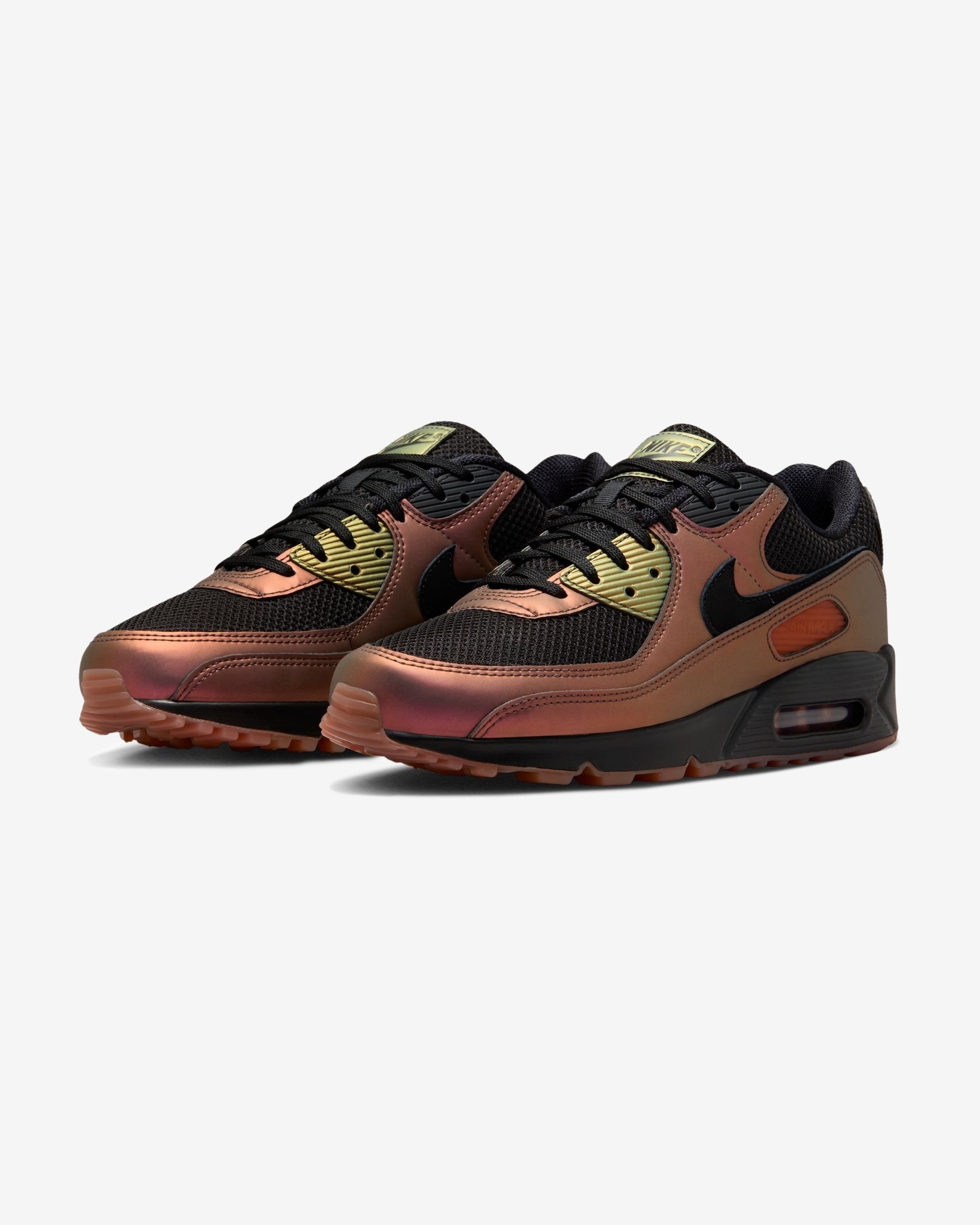 NIKE AIR MAX 90 - BLACK/ DARKRUSSET/ METALLICCOPPER