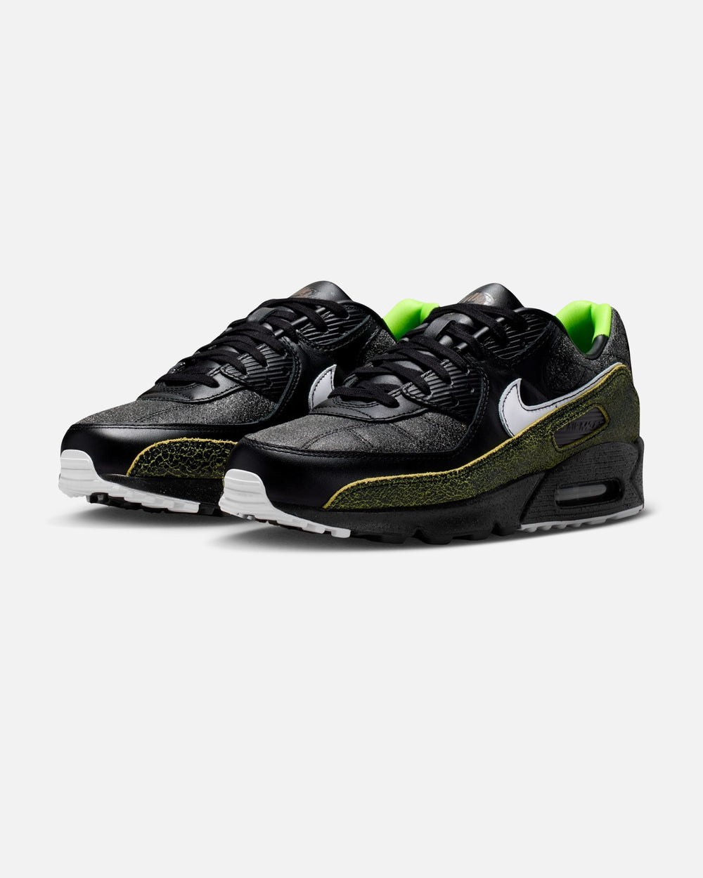 UNDEFEATED × NIKE AIR MAX 90 BLACK/GREEN NIKE AIR MAX 90 - BLACK / WHITE / BLACK / VOLTAGE GREEN – Undefeated