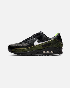 NIKE AIR MAX 90 - BLACK / WHITE / BLACK / VOLTAGE GREEN – Undefeated
