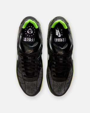 NIKE AIR MAX 90 - BLACK / WHITE / BLACK / VOLTAGE GREEN – Undefeated