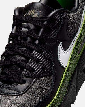 NIKE AIR MAX 90 - BLACK / WHITE / BLACK / VOLTAGE GREEN – Undefeated