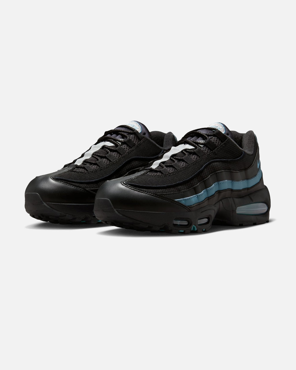 NIKE AIR MAX 95 'BIG BUBBLE' - SMOKEYBLUE/ BLACK - NIKE AIR MAX 95 'BIG BUBBLE' - SMOKEYBLUE/ BLACK