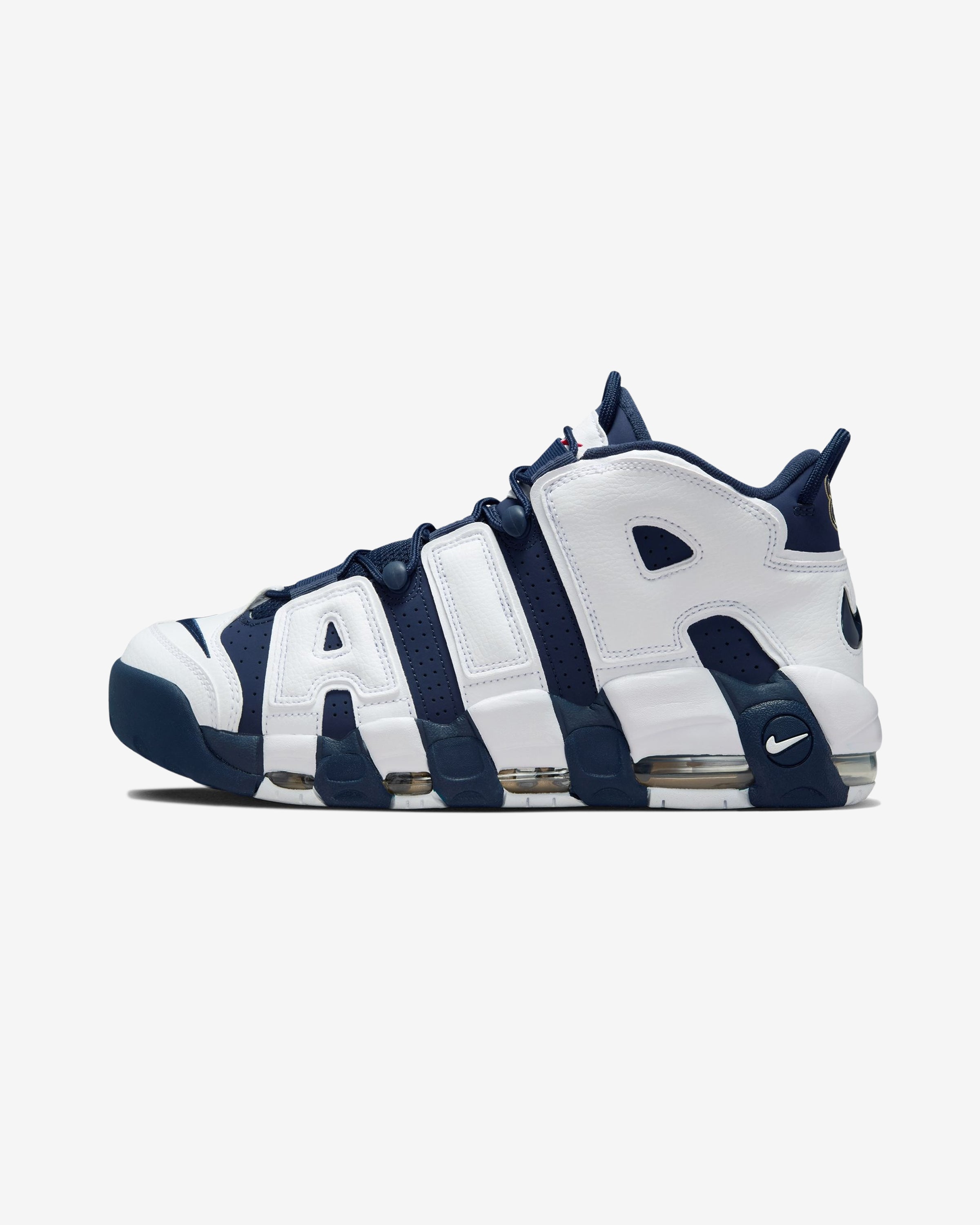 NIKE AIR MORE UPTEMPO '96 - WHITE/ MIDNIGHTNAVY