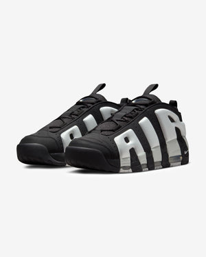 NIKE AIR MORE UPTEMPO LOW - BLACK/ PHOTONDUST