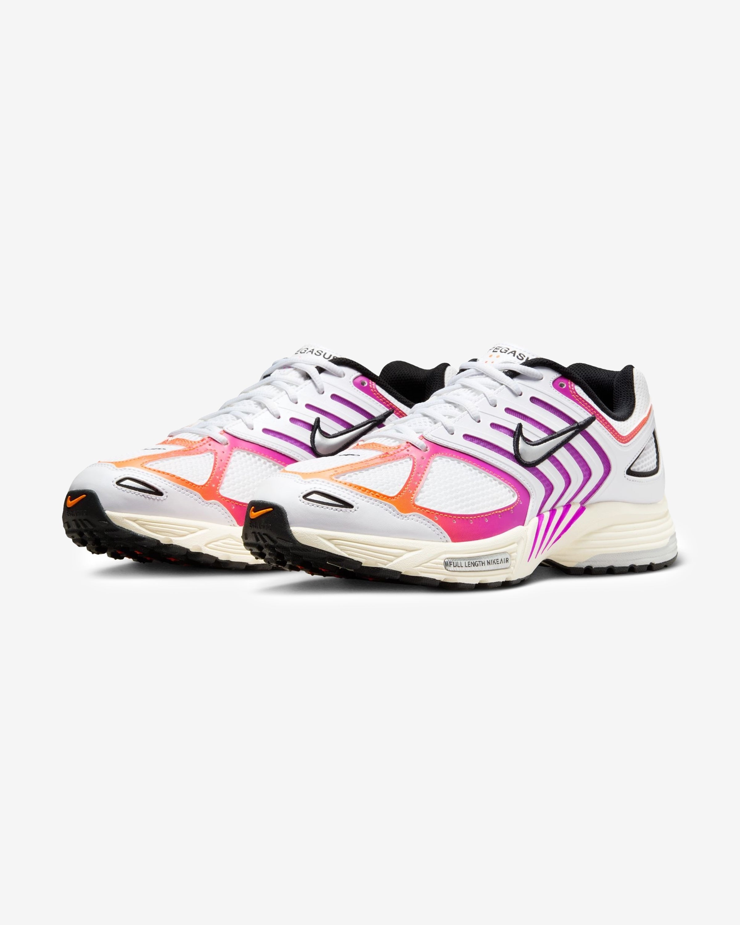 NIKE AIR PEGASUS 2005 - WHITE/ CHROME/ TOTALORANGE